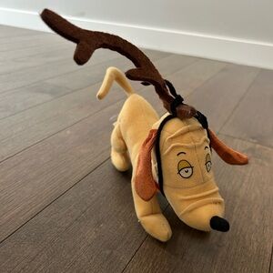 Vintage 1998 The grinch MAX‎ The dog plush -small